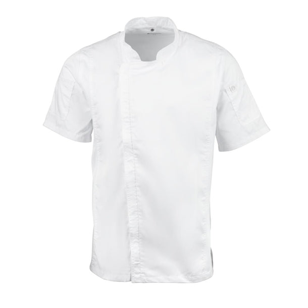 Chef Works Springfield Mens Chef Jacket White p_b471