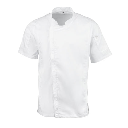 Chef Works Springfield Mens Chef Jacket White p_b471