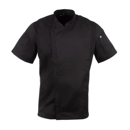 Chef Works Springfield Mens Chef Jacket Black p_b472