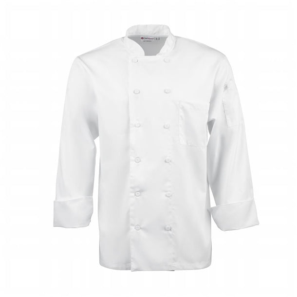 Chef Works Calgary Unisex Chef Jacket White p_b649