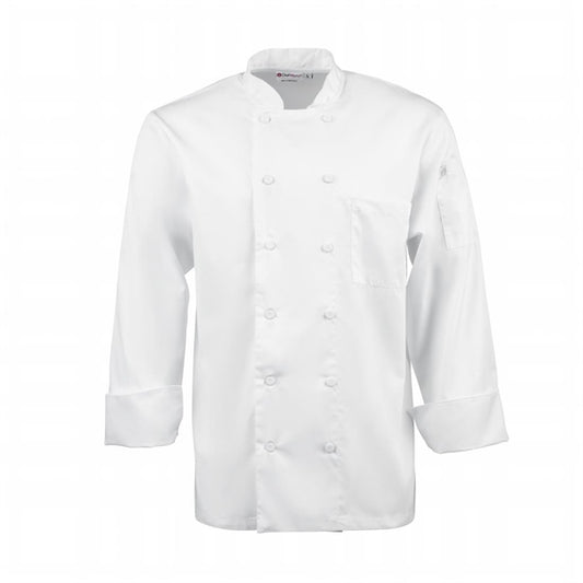 Chef Works Calgary Unisex Chef Jacket White p_b649