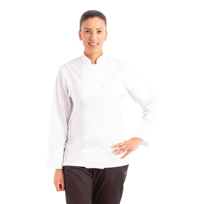 Chef Works Calgary Unisex Chef Jacket White p_b649