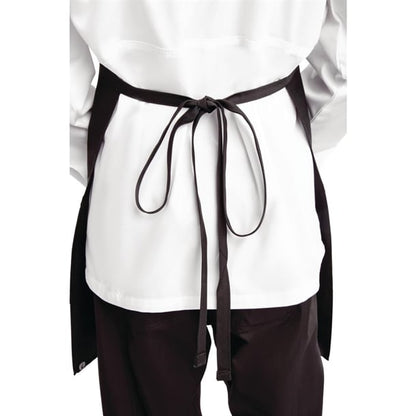 Chef Works Two Pocket Bib Apron Black b780