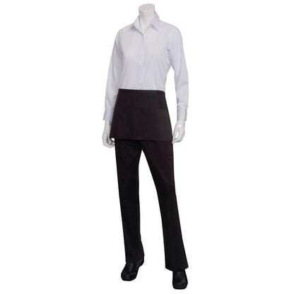 Chef Works Waist Apron Black b824