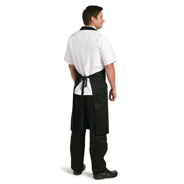 Whites XL Bib Apron Black b887