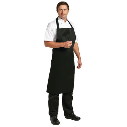 Whites XL Bib Apron Black b887