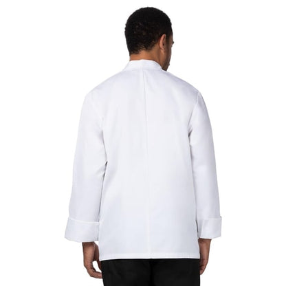 Chef Works Le Mans Recycled Unisex Chef Jacket White p_ba046