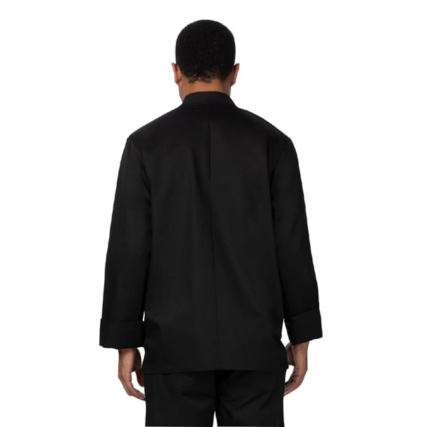 Chef Works Le Mans Recycled Unisex Chef Jacket Black p_ba047