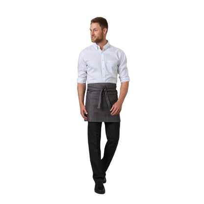 Brook Taverner Mens Long Leg Mars Black Waiting Trousers p_ba051