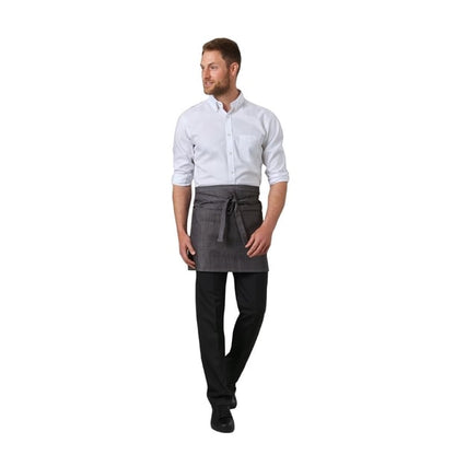 Brook Taverner Mens Short Leg Mars Black Waiting Trousers p_ba052