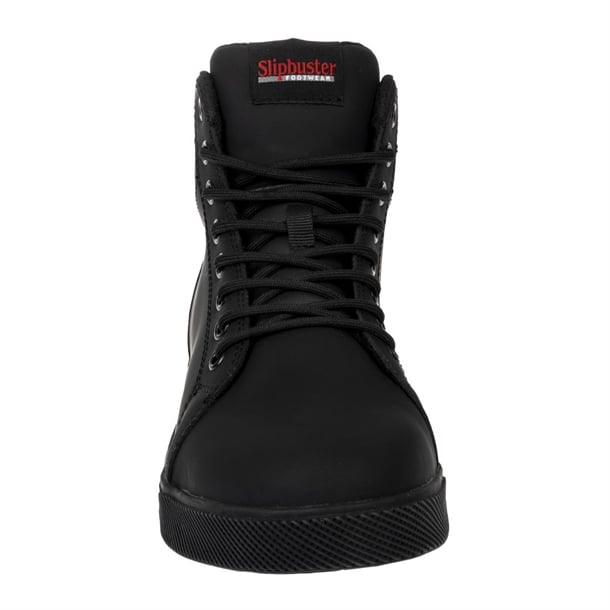 Slipbuster Microfibre Safety Hi Top Boots Matte Black 42 ba061-42