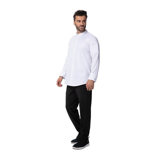 Chef Works Tulum Recycled Unisex Chef Jacket White p_ba071