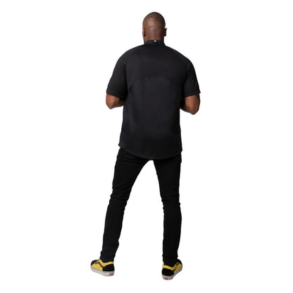 Chef Works Arcadia Sustainable Unisex Chef Jacket Black p_ba074