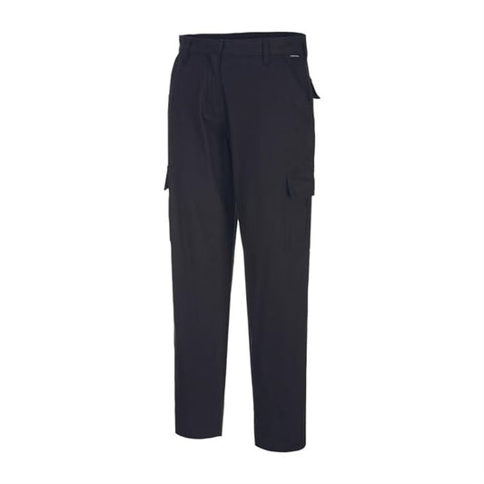 Portwest Eco Women's Stretch Cargo Trousers Black p_ba088