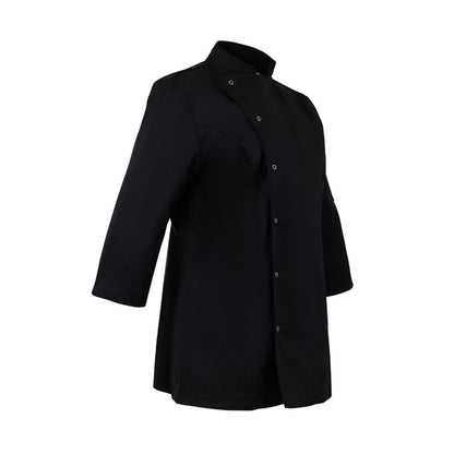 Whites Womens Fitted Chef Jacket Black p_ba110