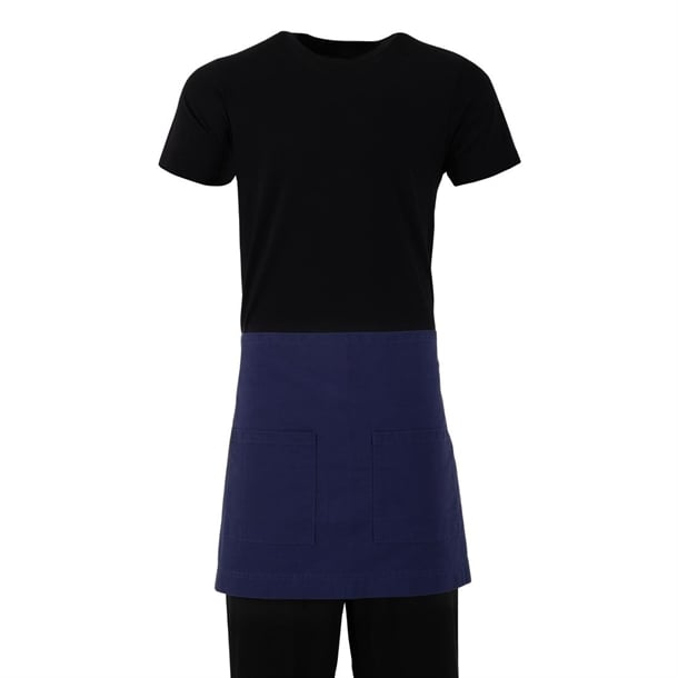 Southside Cotton Canvas Waist Apron Navy Blue ba118
