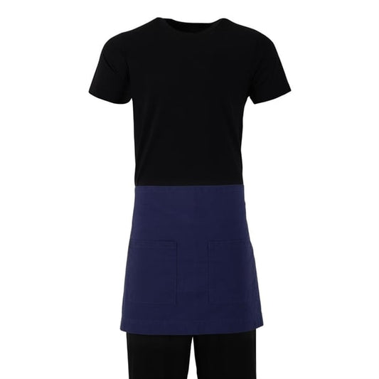 Southside Cotton Canvas Waist Apron Navy Blue ba118