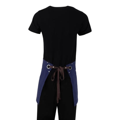 Southside Cotton Canvas Waist Apron Navy Blue ba118