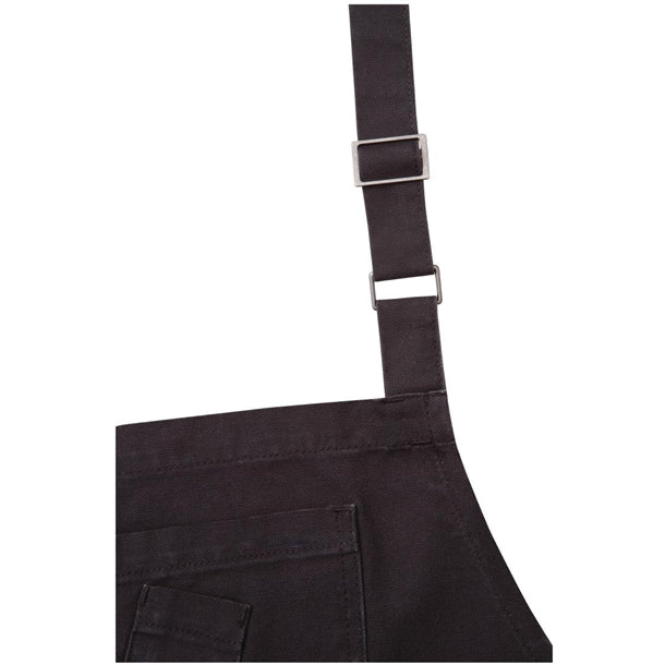Chef Works Urban Rockford Wide Bib Apron Steel Grey bb012