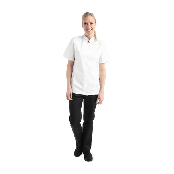 Chef Works Springfield Womens Chef Jacket White p_bb052
