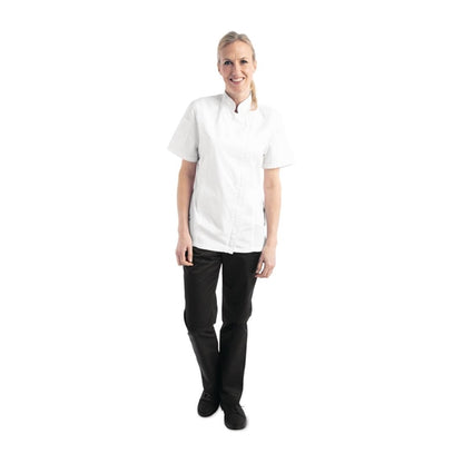 Chef Works Springfield Womens Chef Jacket White p_bb052
