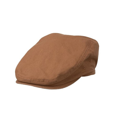 Chef Works Urban Rockford Pigment Dye Canvas Flat Cap Nutmeg p_bb054