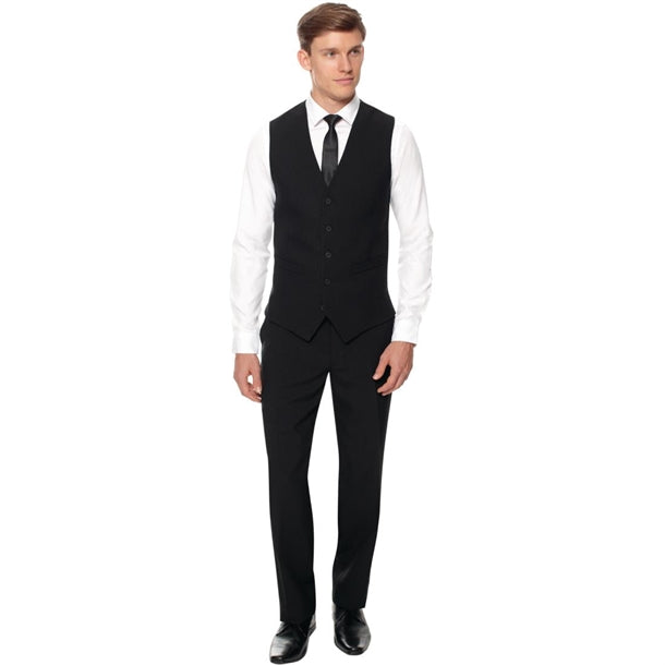 Events Mens Waiting Trousers Regular Leg 31" Black p_bb170