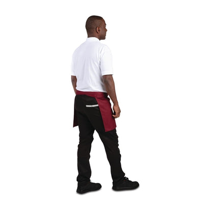 Whites Waist Apron Burgundy bb177