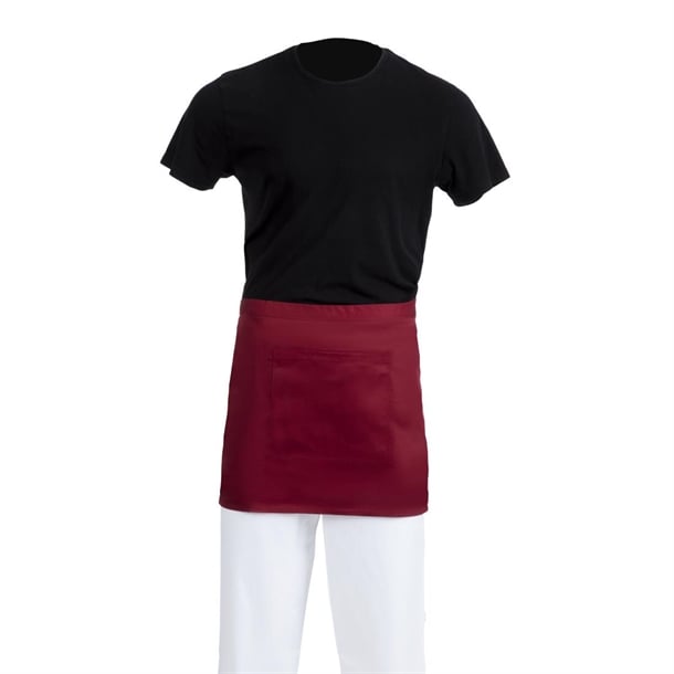 Whites Waist Apron Burgundy bb177