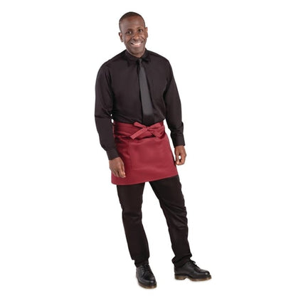 Whites Waist Apron Burgundy bb177