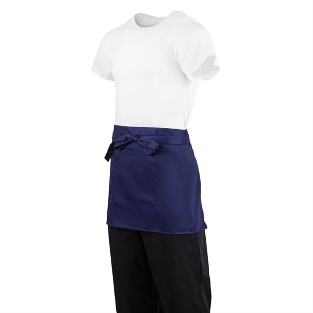 Whites Waist Apron Navy Blue bb179