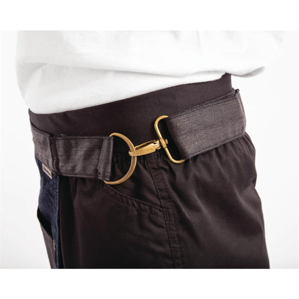 Chef Works Urban Indy Hipster Apron Navy/Black bb253