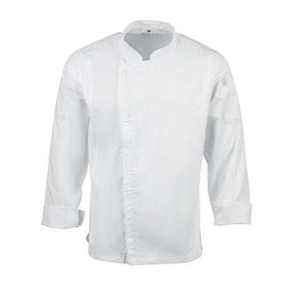 Chef Works Unisex Hartford Lightweight Chef Jacket White p_bb264