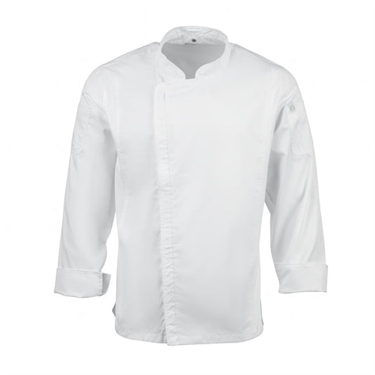Chef Works Unisex Hartford Lightweight Chef Jacket White p_bb264