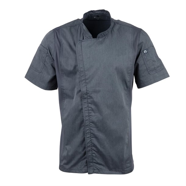 Chef Works Springfield Unisex Chef Jacket Ink Blue p_bb267