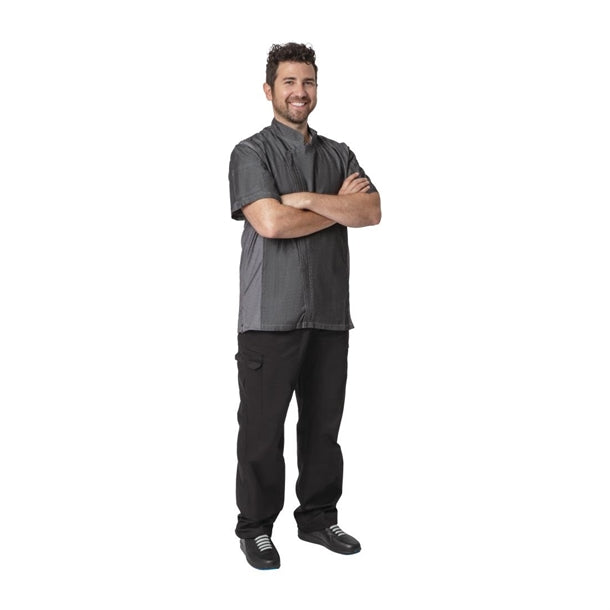 Chef Works Urban Delancey Chef Jacket Denim p_bb270