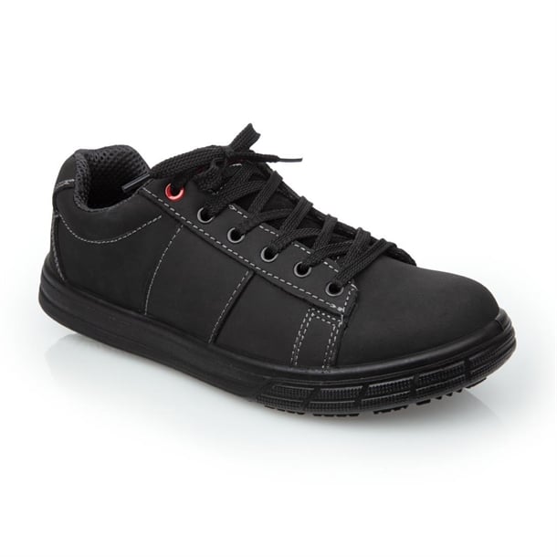 Slipbuster Yuvo Safety Trainers Black p_bb420