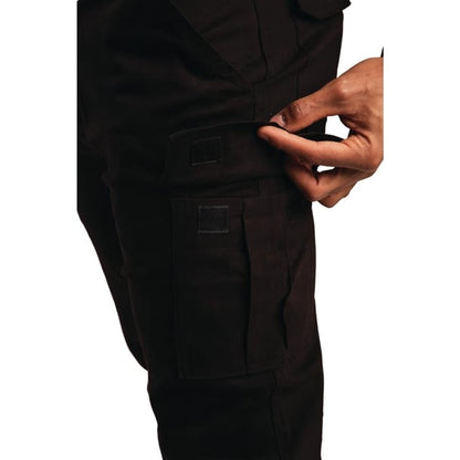 Stretch Slim Combat Trousers Black p_bb463