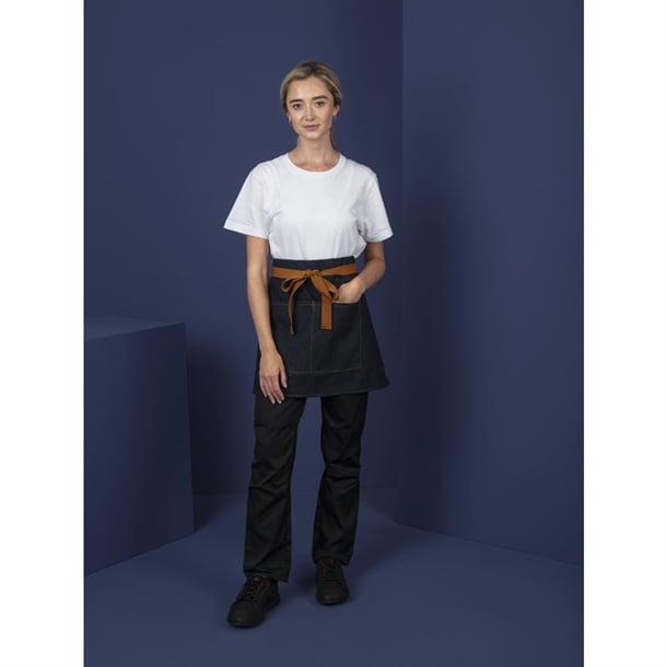 Southside Denim Waist Apron Blue bb465