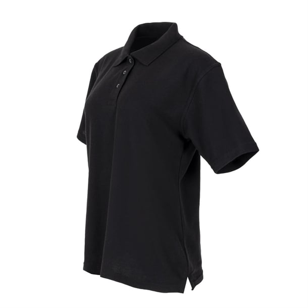 Ladies Polo Shirt Black p_bb474
