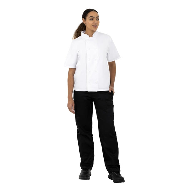Nisbets Essentials Unisex Chef Jacket White (2 Pack) p_bb547
