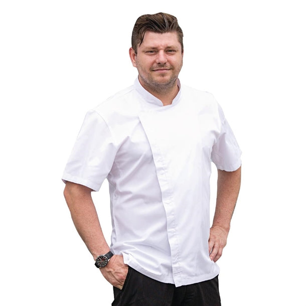 Chef Works Cannes Unisex Chef Jacket White p_bb669
