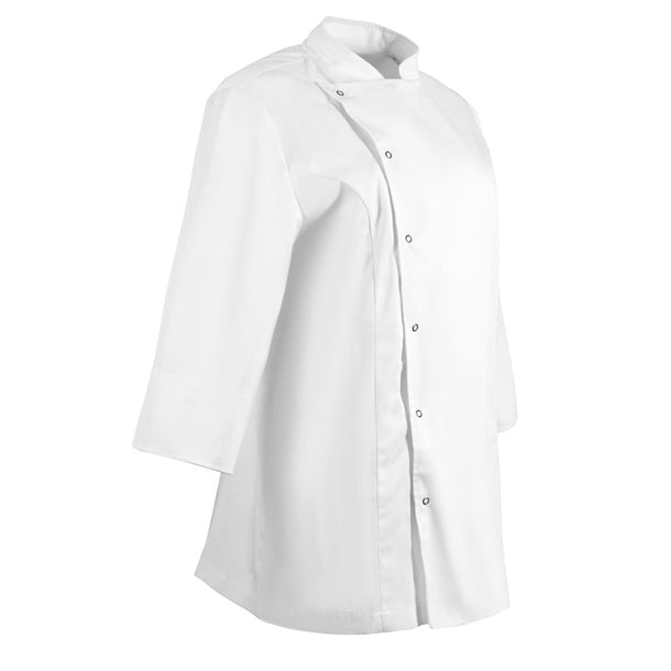 Whites Womens Fitted Chef Jacket White p_bb701