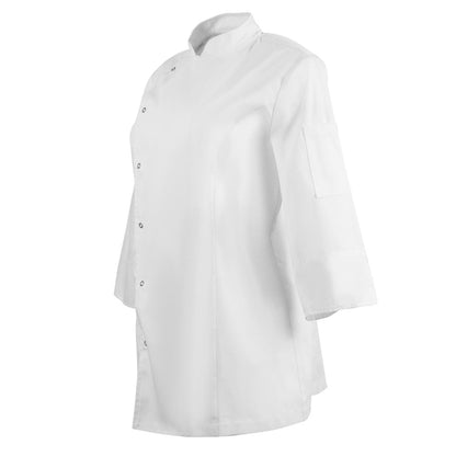 Whites Womens Fitted Chef Jacket White p_bb701