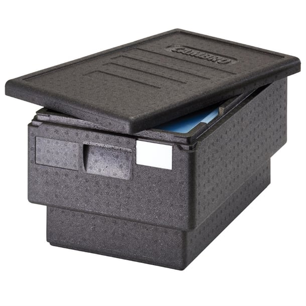 Cambro Deep Full-Size Top Loading GoBox Black bw010