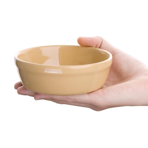 Olympia Stoneware Round Pie Bowls 119mm (6 Pack) c024