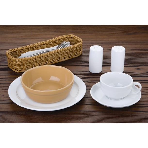 Olympia Stoneware Round Pie Bowls 156mm (6 Pack) c027