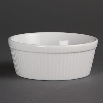 Olympia Whiteware Round Pie Dishes 134mm (6 Pack) c042