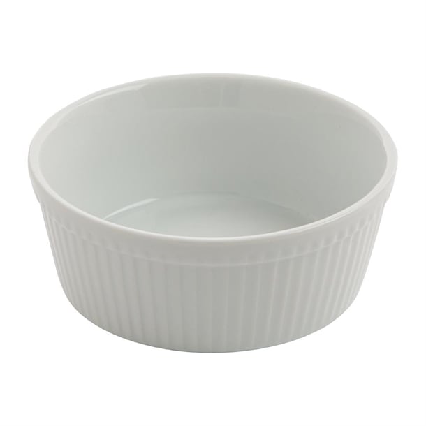 Olympia Whiteware Round Pie Dishes 134mm (6 Pack) c042