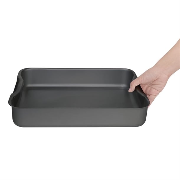 Vogue Anodised Aluminium Roasting Dish 370x265mm c058